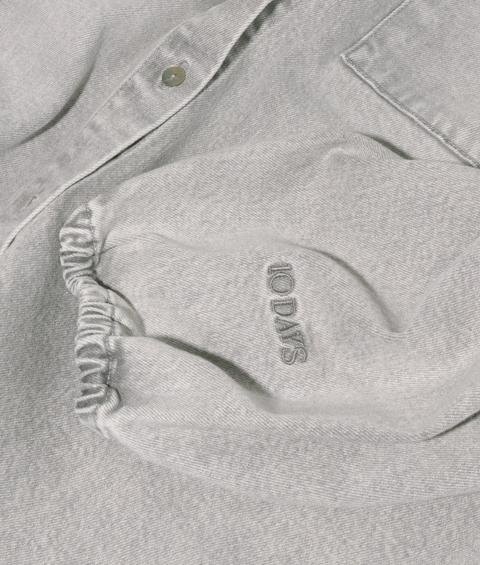 shirt denim | grey wash