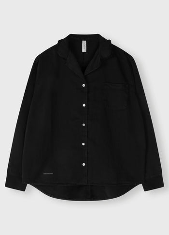 woven shirt | black