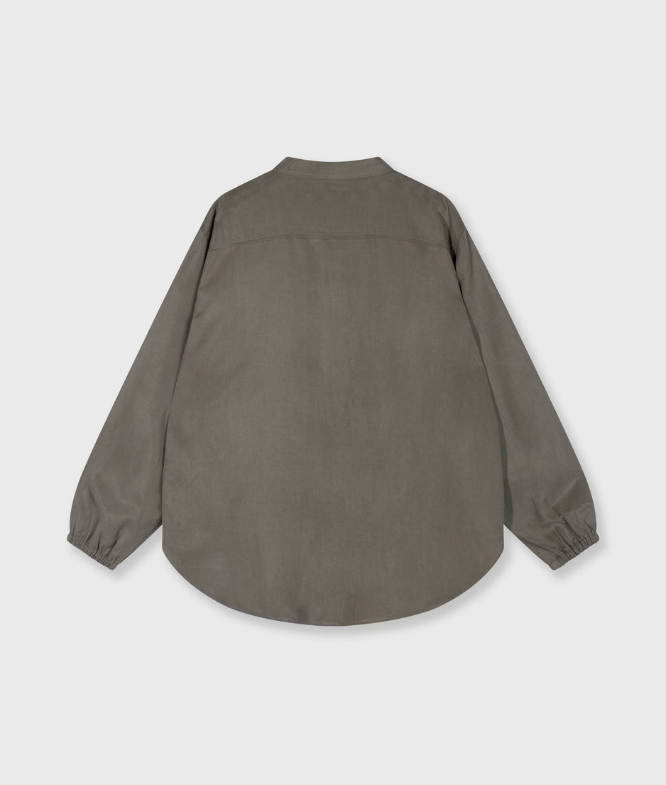 lyocell shirt | dark fog