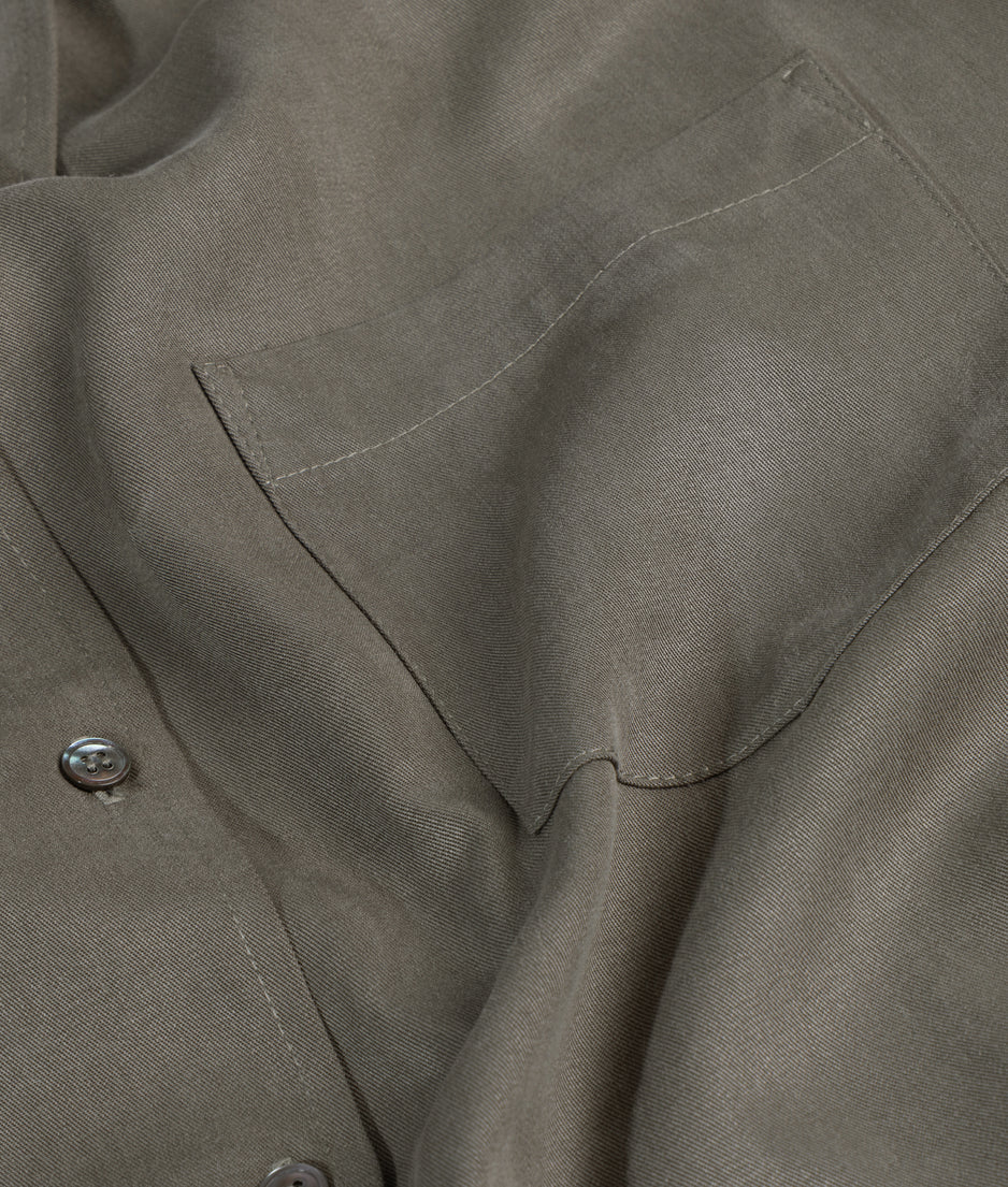 lyocell shirt | dark fog