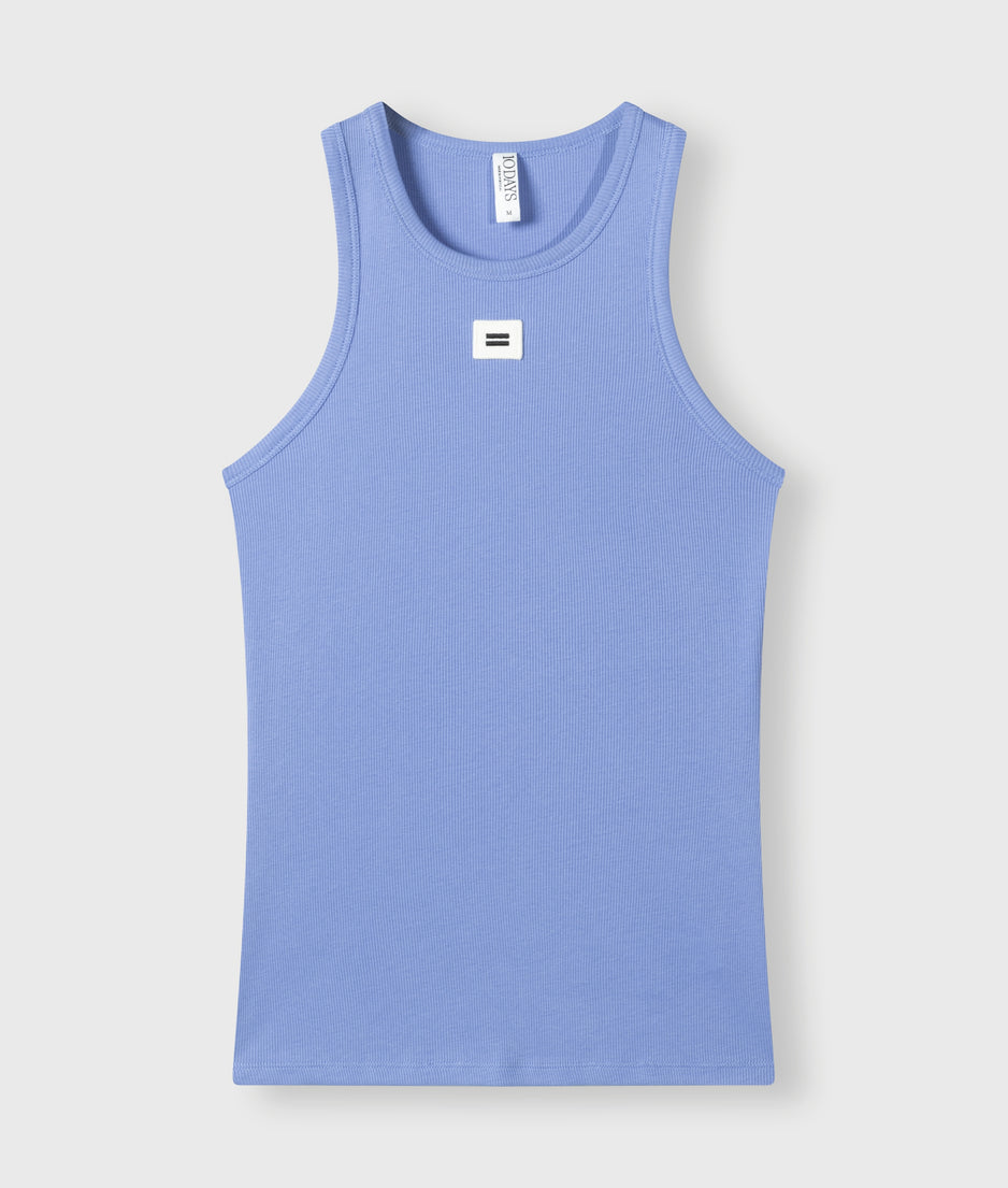 tank top rib | blue bell