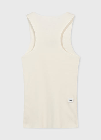 tanktop rib | warm white
