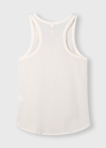 singlet mesh | ecru