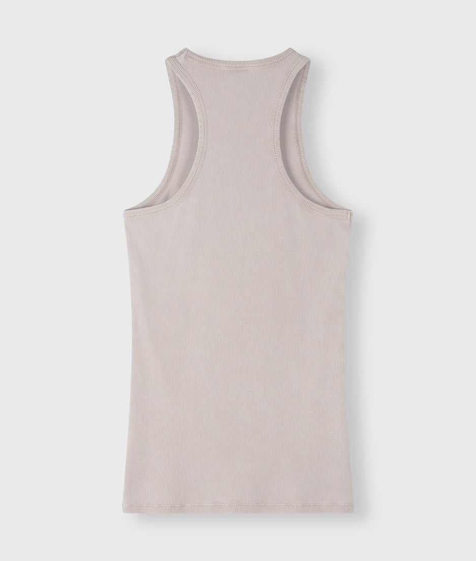 tank top rib | warm taupe