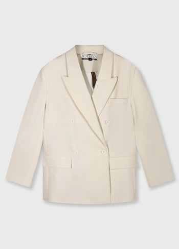 proud blazer | soft vanilla