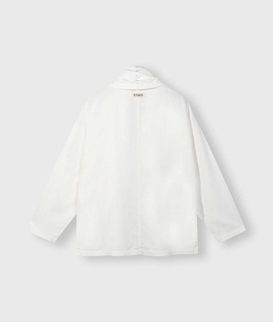 wellness jacket | ecru