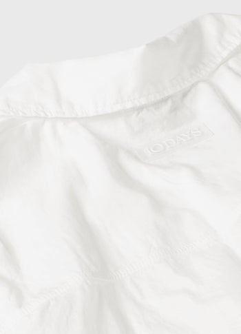 oversized blouse jacket | ecru