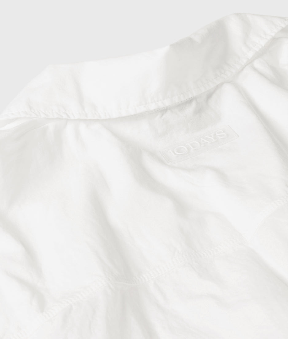 oversized blouse jacket | ecru