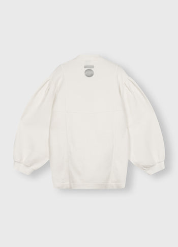 fleece icon jacket | ecru