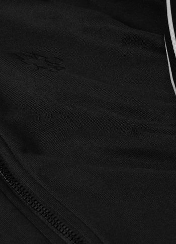 long track jacket | black