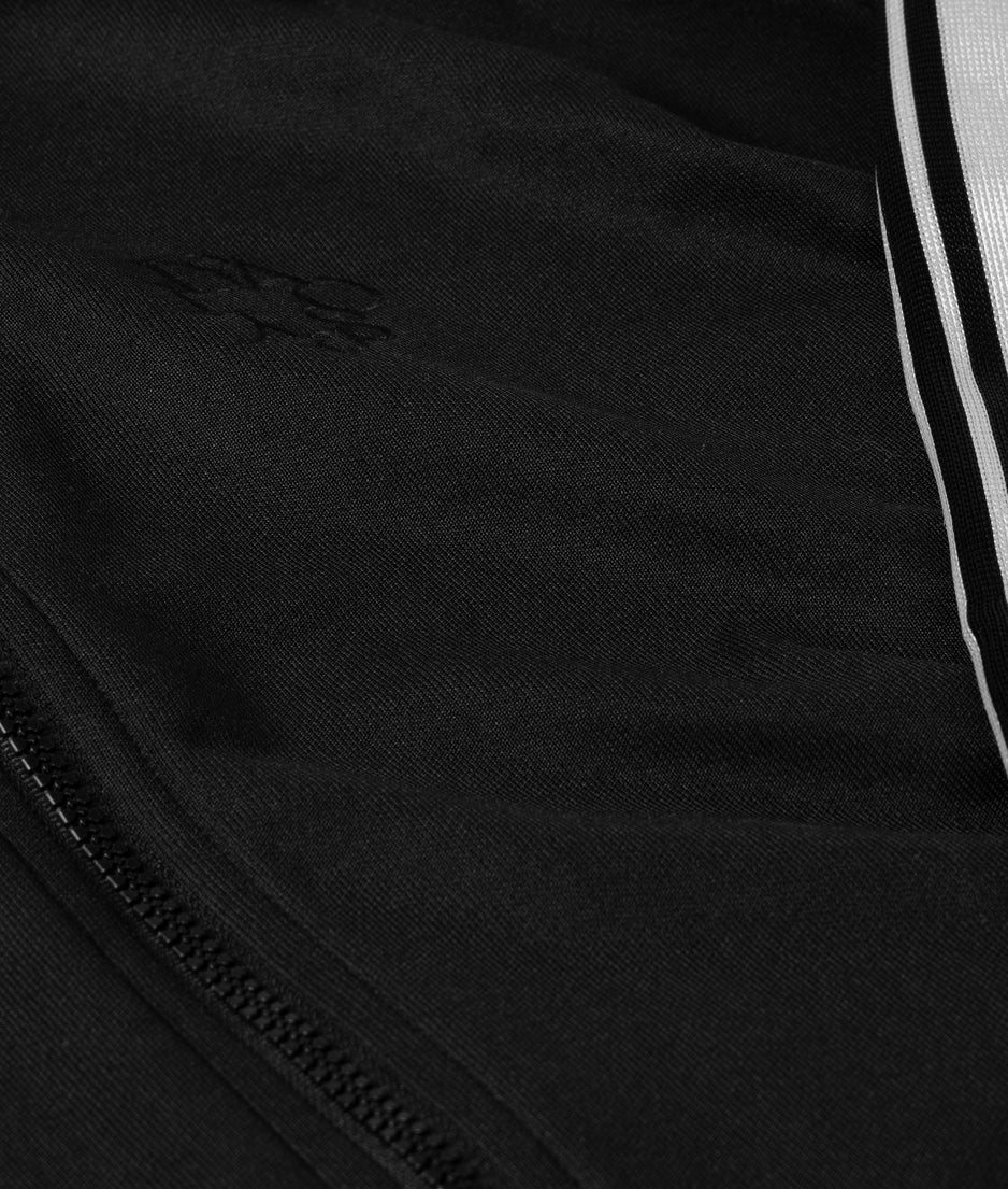 long track jacket | black