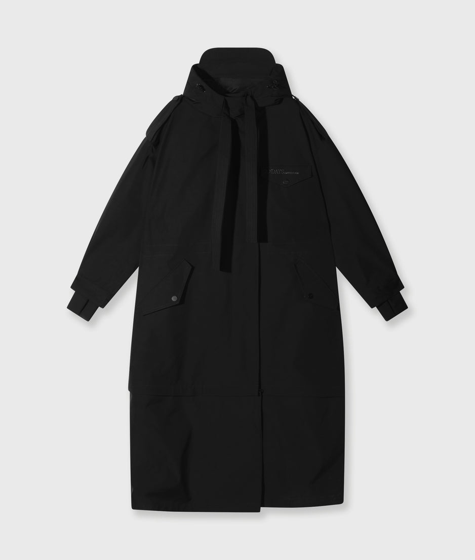 the famous raincoat | black