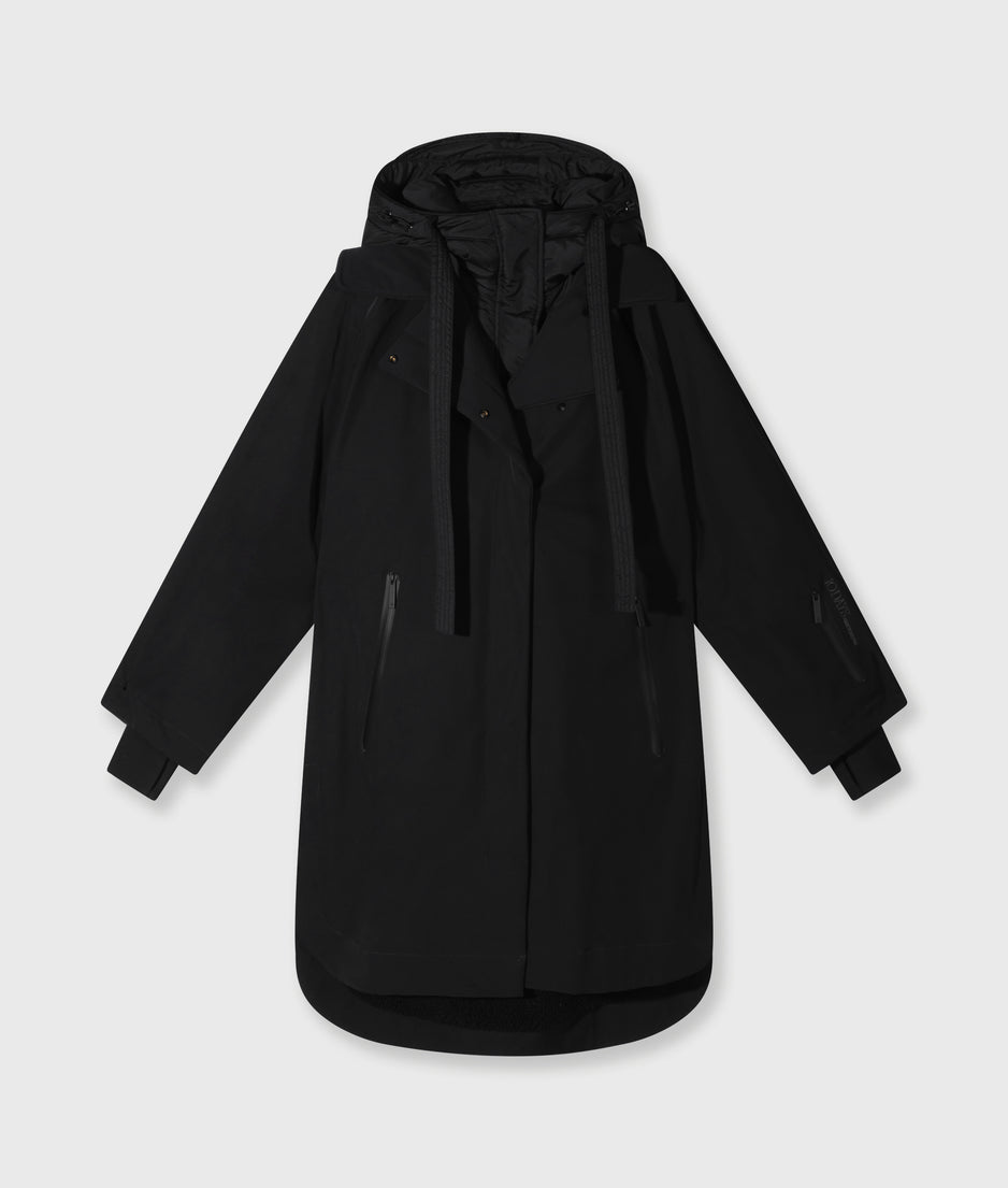 the cool coat | black
