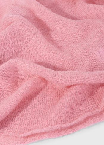 knit top | bright raspberry