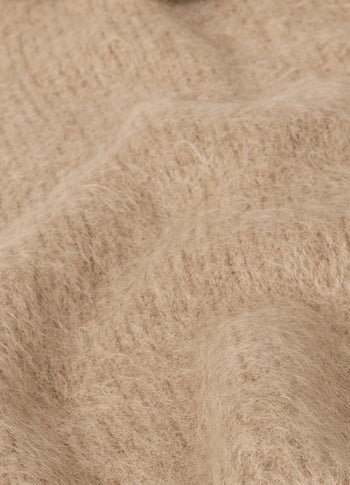 short sleeve knit sweater | fudge