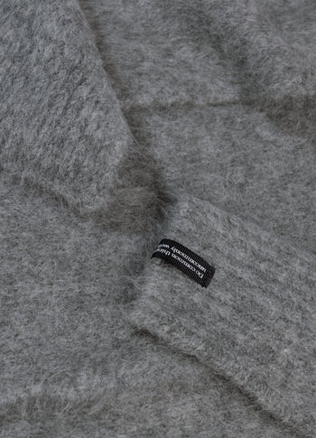 Wickelschalpullover | grey melee