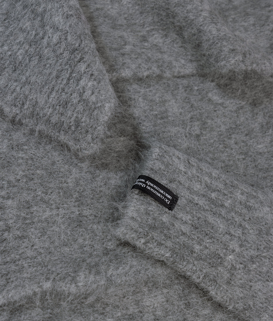 Wickelschalpullover | grey melee