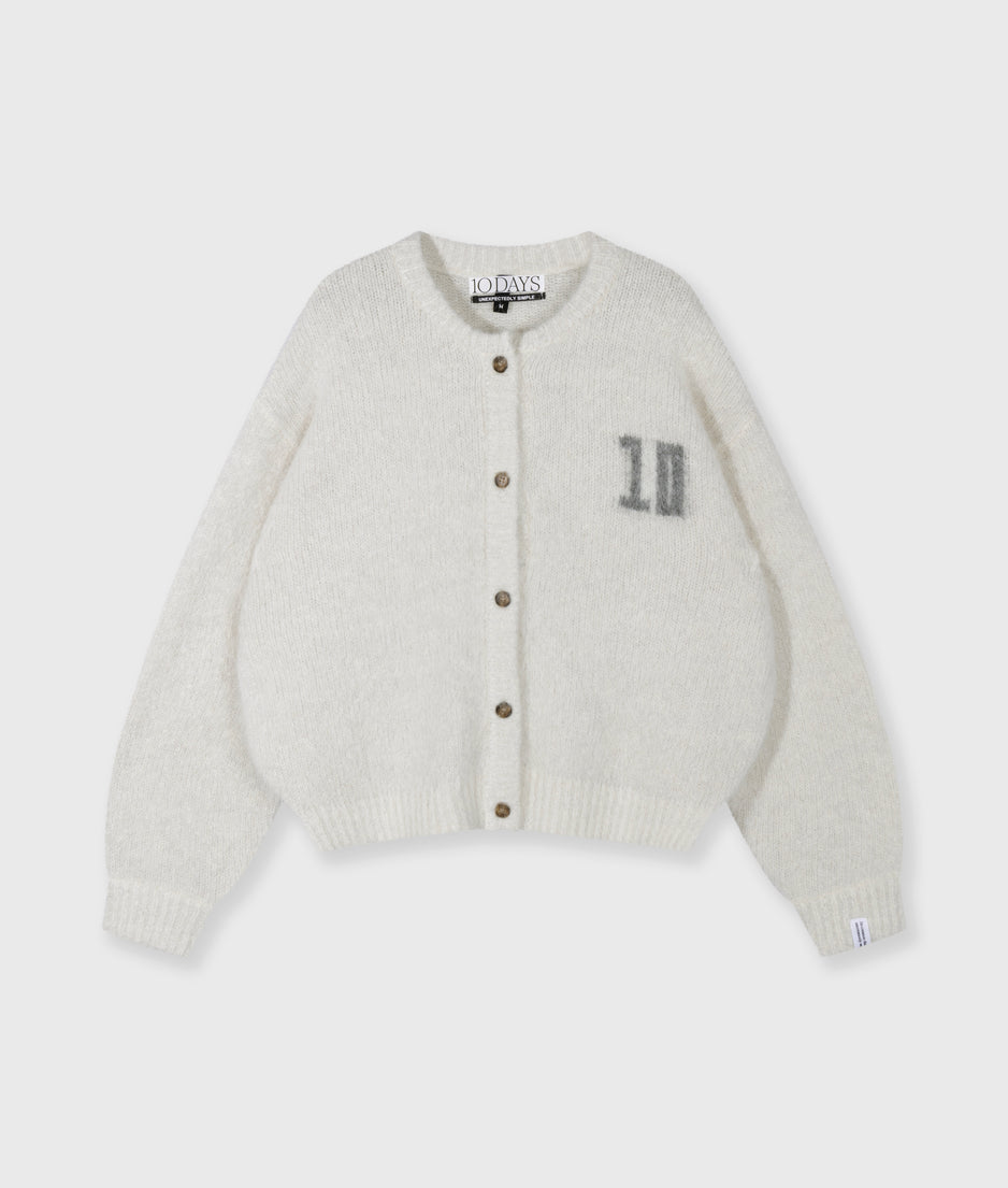 Strickcardigan | ecru