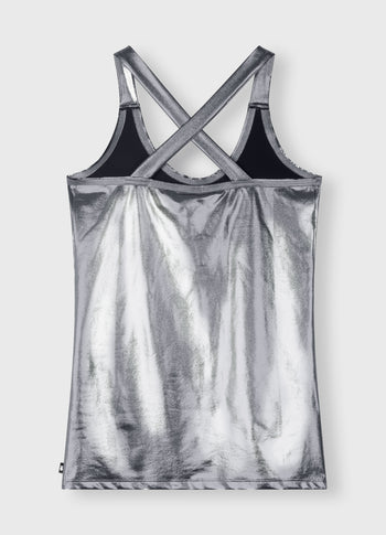 shiny wrapper | silver