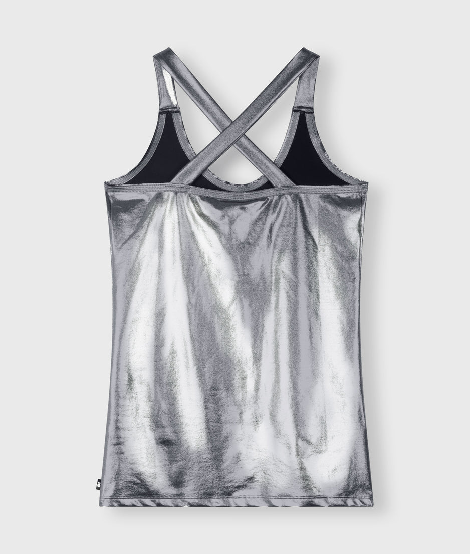 shiny wrapper | silver