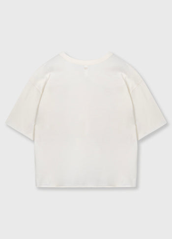 short sleeve tee logo | pearl