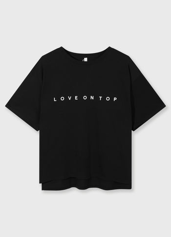 love tee | black