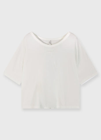 boxy tee | ecru