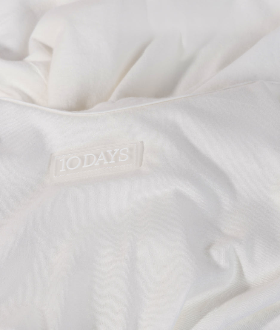 boxy tee | ecru
