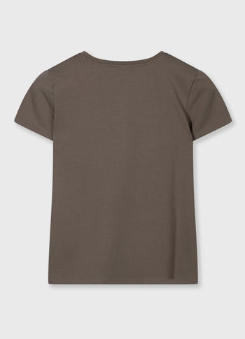 slim short sleeve tee | moonrock