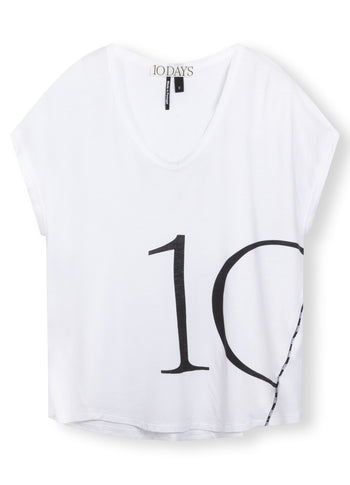 shortsleeve tee 10 | white