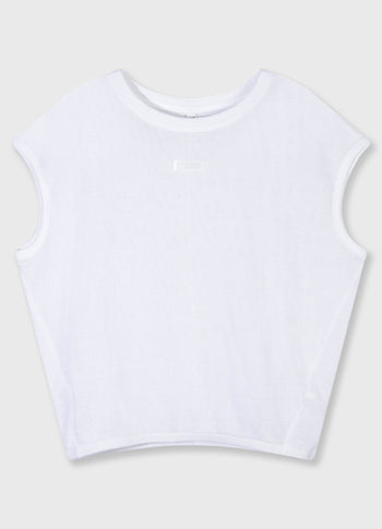 balloon top mesh | white