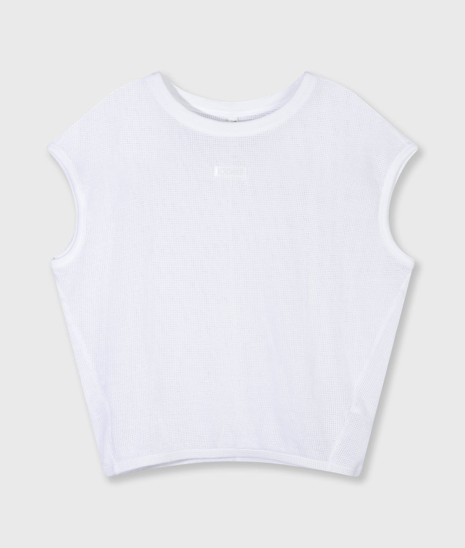balloon top mesh | white