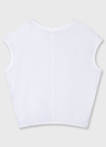 balloon top mesh | white