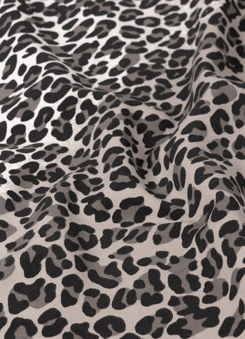 soft scuba tee leopard | ecru