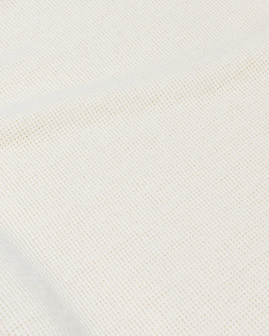 long sleeve tee mesh | soft vanilla