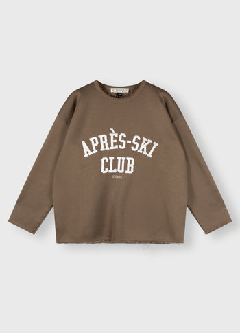 statement sweater apres-ski | dark moss