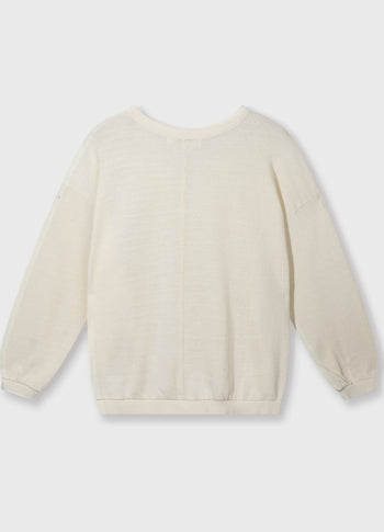 sweater mesh | soft vanilla