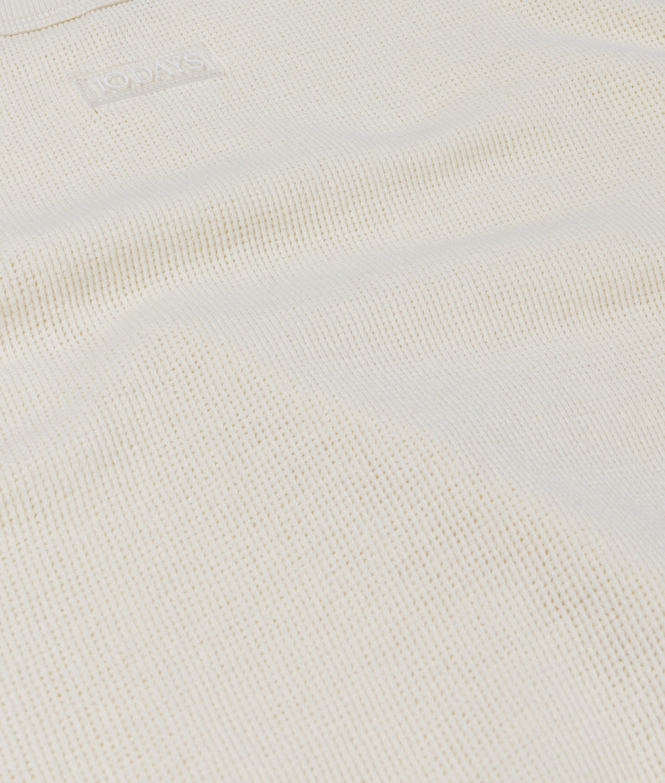 sweater mesh | soft vanilla