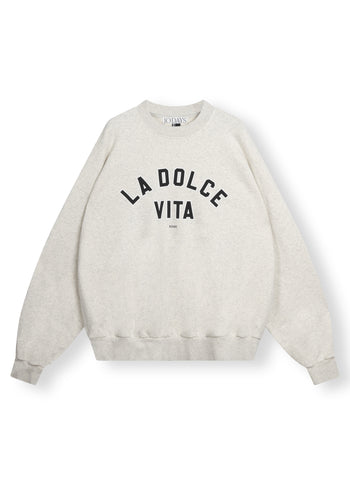 sweater la dolce vita | soft white melee