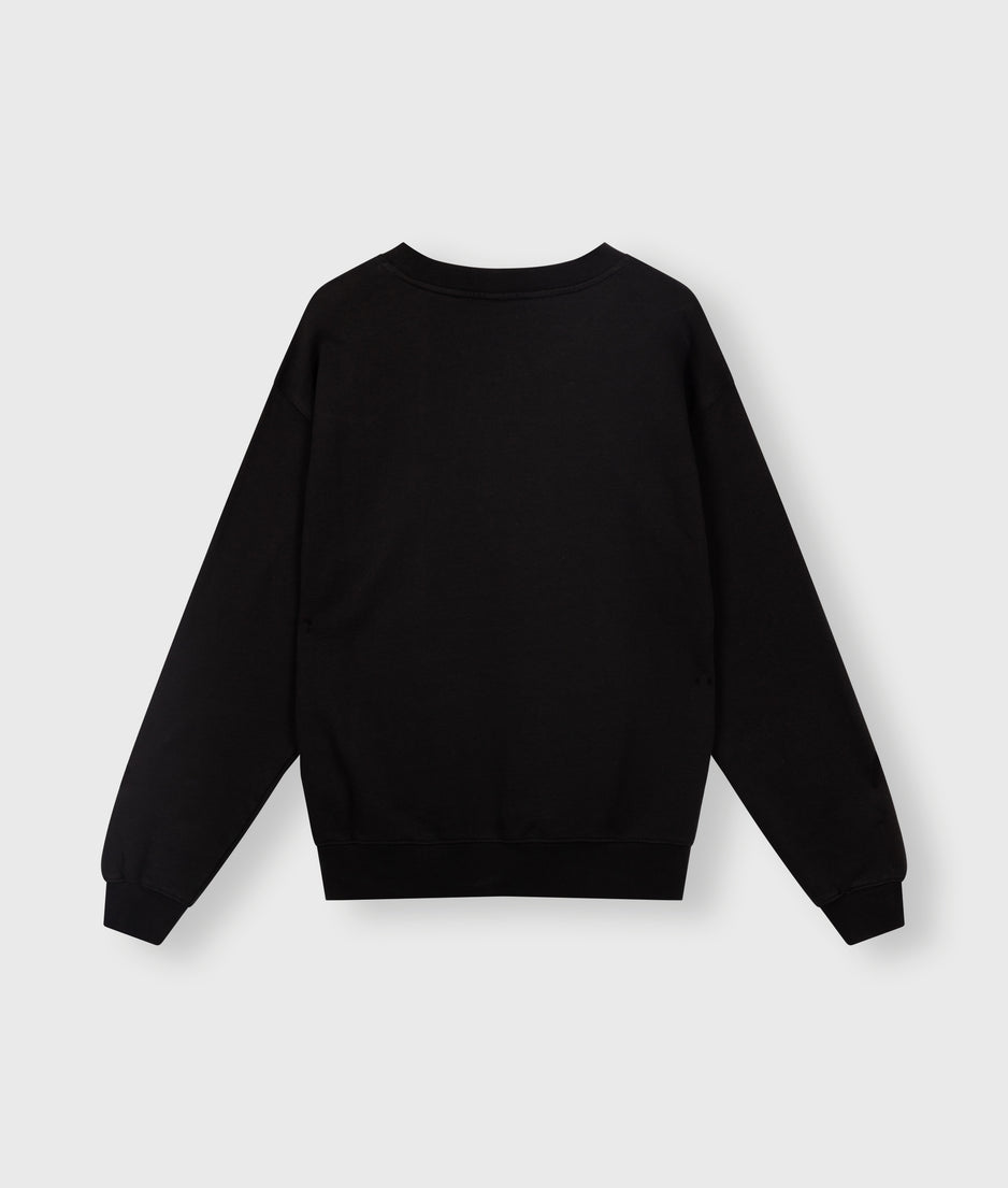 logo sweater | black