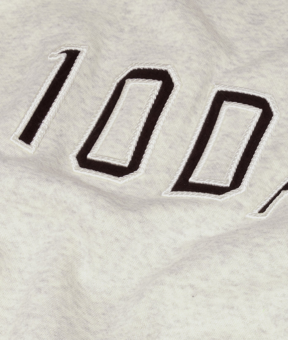 statement sweater | soft white melee