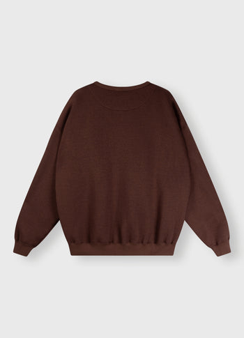 statement sweater 10 | aubergine