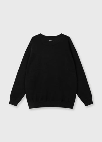 long sweater curly 10 | black