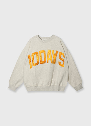sweater 10DAYS | soft white melee