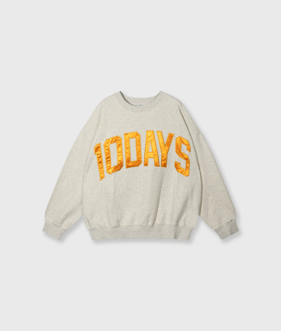 sweater 10DAYS | soft white melee