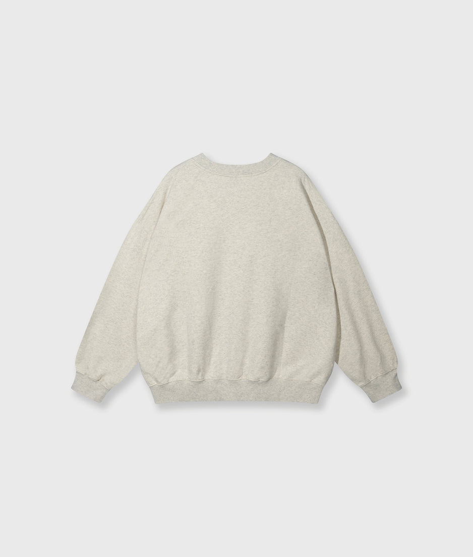 sweater 10DAYS | soft white melee
