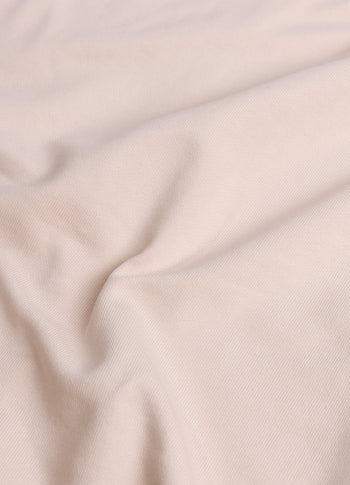short sleeve LA sweater | powder