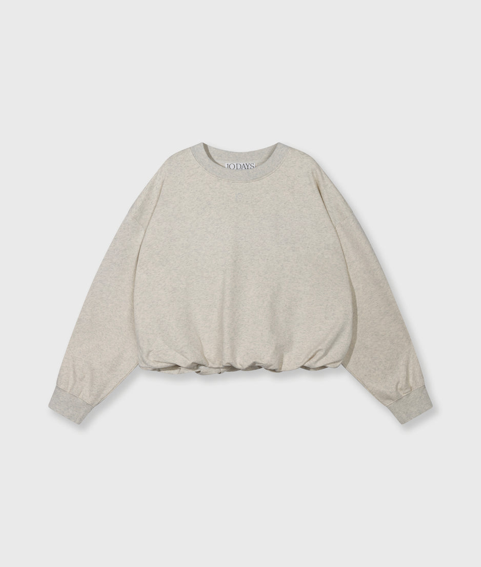 10DAYS Sweater | soft white melee