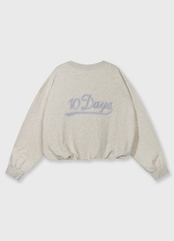 10DAYS Sweater | soft white melee
