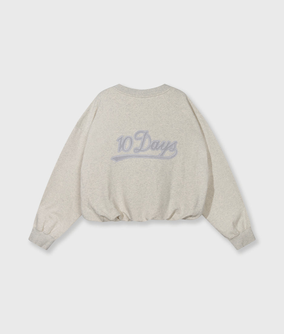 10DAYS Sweater | soft white melee